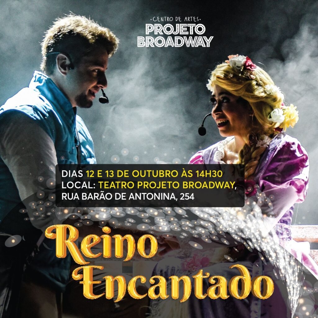 “Reino Encantado” é um espetáculo que transporta o público para um reino mágico!